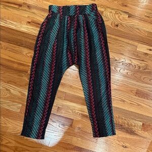 Chic Striped Women's Cropped Pants